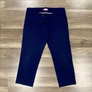 Lilly Pulitzer Navy Crop Pants